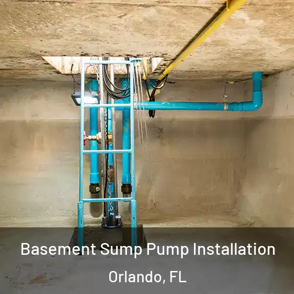  Basement Sump Pump Installation Orlando, FL